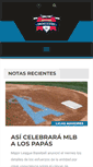 Mobile Screenshot of hablemosdebeisbol.com